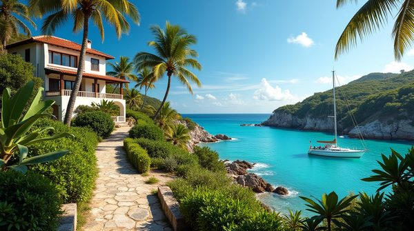 Une échappée lumineuse à marie-galante : louer une villa entre capesterre, grand-bourg et saint-louis