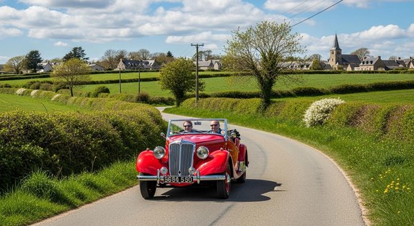 Location voiture rétro en Bretagne : le charme d'un road trip nostalgique